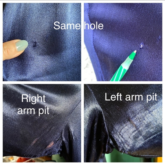 Vintage 1940s charmeuse satin vixen dress - Picture 7 of 7